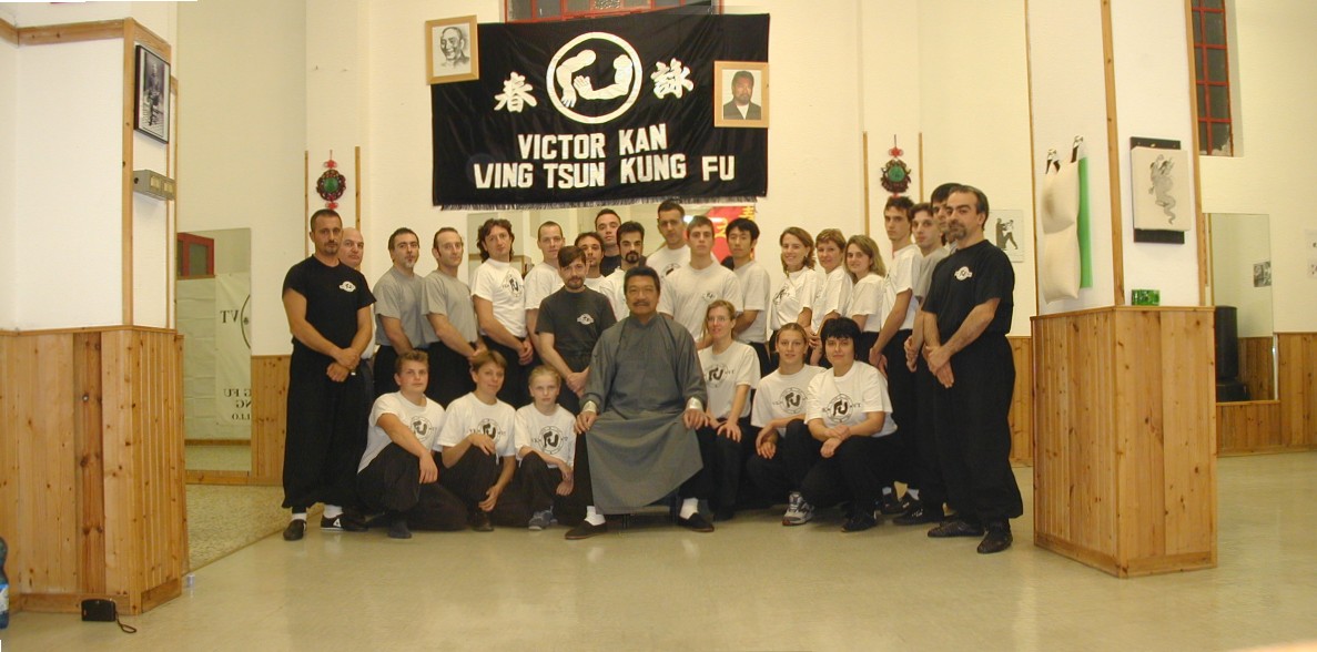 Kung fu group